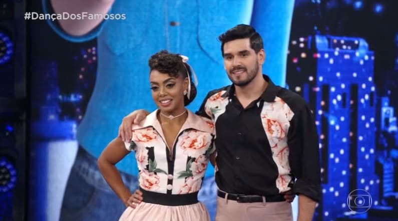 Dandara Mariana e Daniel Norton no Dança dos Famosos (Foto: Reprodução/Globoplay)