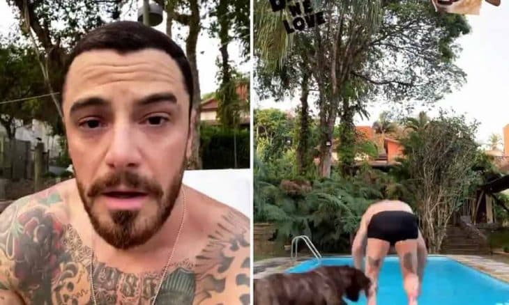 Felipe Titto, após sofrer ataque do seu cachorro de estimação, volta a atualizar os fãs sobre seu real estado de saúde