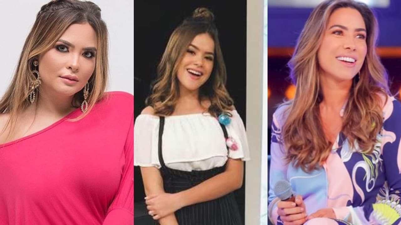 Geisy Arruda, Maisa Silva e Patrícia Abravanel (Foto: Reprodução/Instagram/Montagem TV Foco) Geisy Arruda, Maisa Silva e Patrícia Abravanel (Foto: Reprodução/Instagram/Montagem TV Foco)