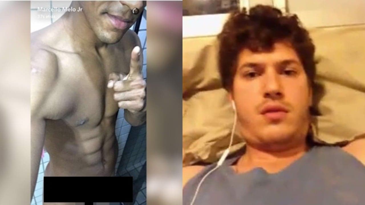 Marcello Melo Jr. e Caio Paduan (Foto: Reprodução)