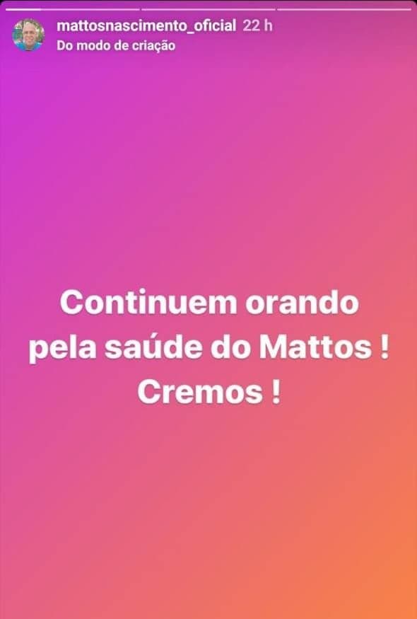 O cantor gospel fez um pedido desesperado por orações O cantor gospel fez um pedido desesperado por orações
