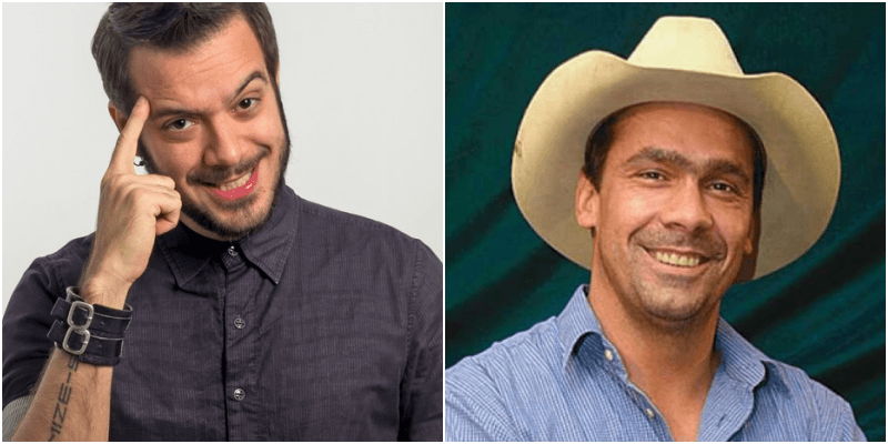 Os ex-BBBs, reality show da Globo, Max Porto e Rodrigo Cowboy vão à falência (Foto: Montagem TV Foco) Os ex-BBBs, reality show da Globo, Max Porto e Rodrigo Cowboy vão à falência (Foto: Montagem TV Foco)