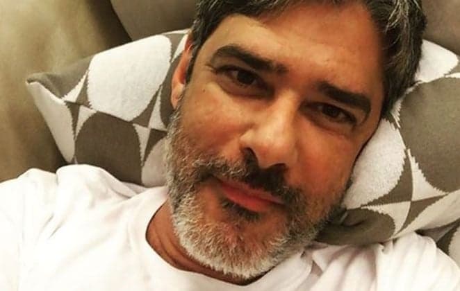 William Bonner apareceu em fotos antigas com a sua ex, Fátima Bernardes