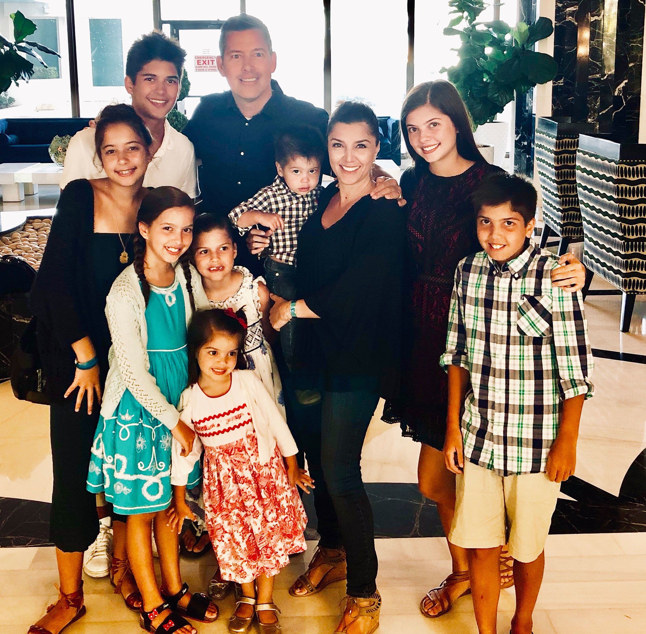 Rachel Campos Duffy e família (Foto: Reprodução) Rachel Campos Duffy e família (Foto: Reprodução)