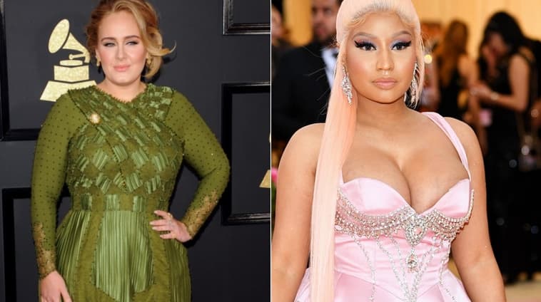 Nicki Minaj e Adele anunciam parceria em música e pegam público de surpresa