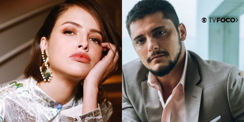 Bruno Gissoni revela como foi fazer cenas de sexo com Agatha Moreira, sua cunhada fora da novela: "Constrangedor"