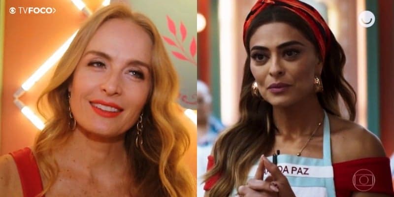 Juliana Paes de A Dona do Pedaço se rende a aclamação nacional de Angélica e conta segredo