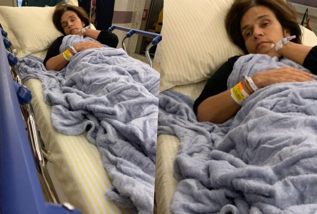 Claudia Rodrigues tem convulsão e é internada às pressas na UTI após cair e bater a cabeça: "Edema cerebral"