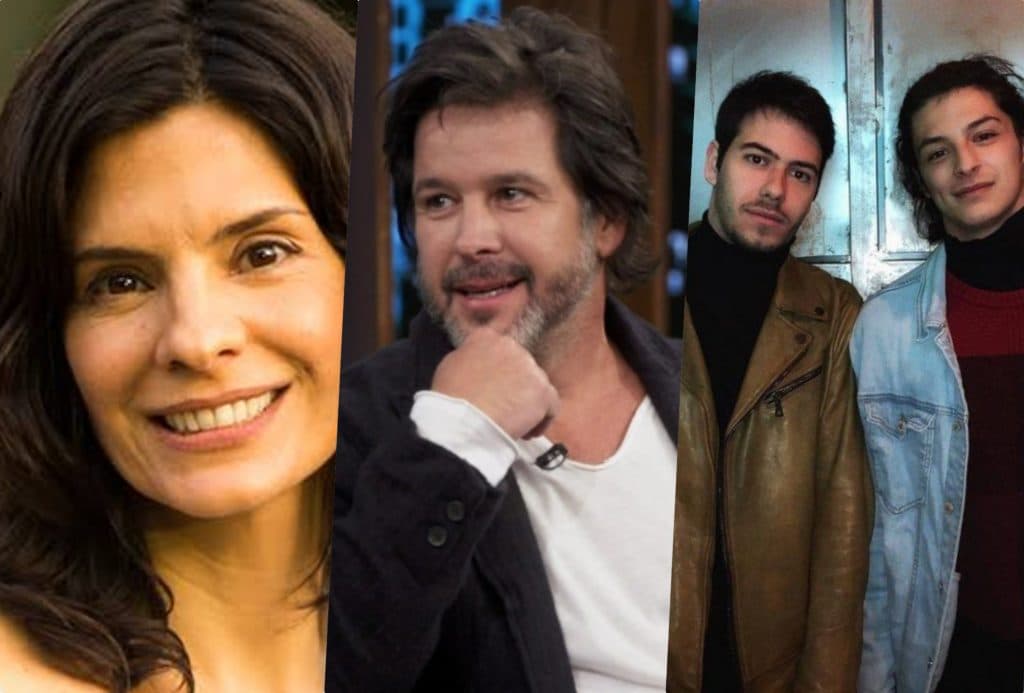 Filhos gatos de Murilo Benício e da atriz Helena Ranaldi tem forte relação entre eles exposta