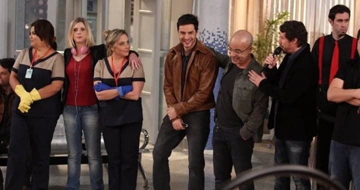 Elenco do Tomara Que Caia na Globo. (Foto: Divulgação)