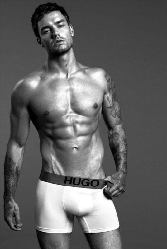 Foto de Liam Payne divulgada pela marca Hugo Boss (Foto: Reprodução)
