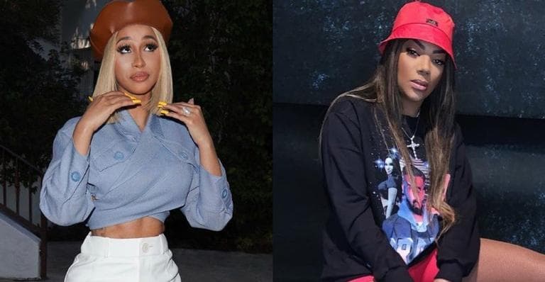 Ludmilla grava música com Cardi B e mostra emoção: "Realizei meu sonho"