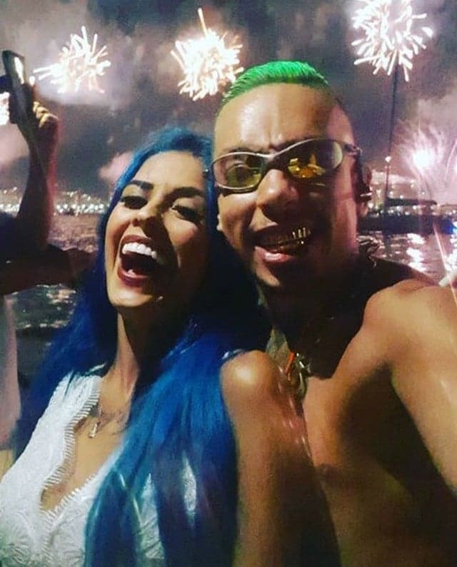 O famoso cantor do mundo Funk Ostentação, MC Kauan e Tati Zaqui (Imagem: reprodução)