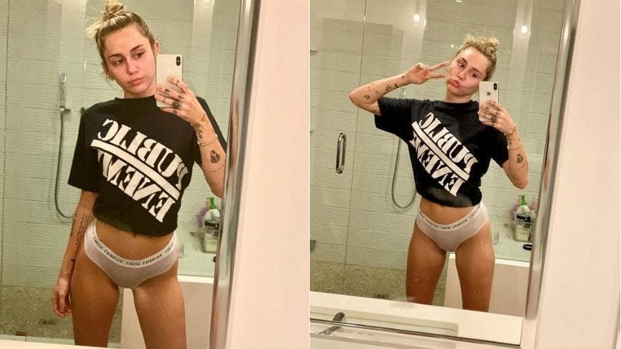 Foto publicada por Miley Cyrus (Foto: Reprodução) Foto publicada por Miley Cyrus (Foto: Reprodução)