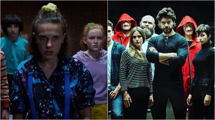 Netflix volta a abrir sua "caixa preta" e revela audiência impressionante das séries Stranger Things e La Casa de Papel