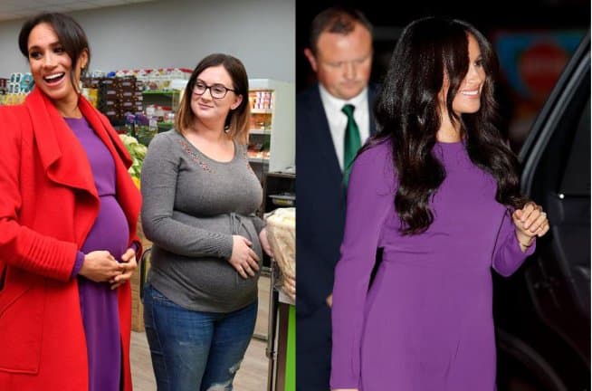 Meghan Markle voltou a usar as roupas da primeira gestação e nova gravidez pode ser confirmada (Foto: Reprodução) Meghan Markle voltou a usar as roupas da primeira gestação e nova gravidez pode ser confirmada (Foto: Reprodução)