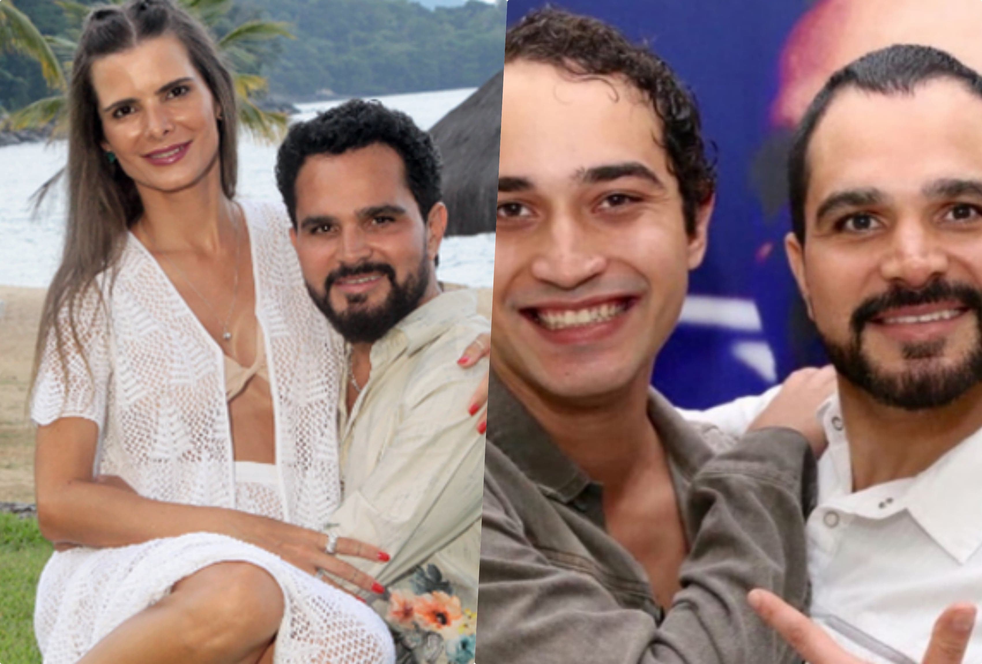 Flavia Camargo e Wesley Camargo vivem guerra e Luciano Camargo fica afastado do filho (Foto montagem) Flavia Camargo e Wesley Camargo vivem guerra e Luciano Camargo fica afastado do filho (Foto montagem)