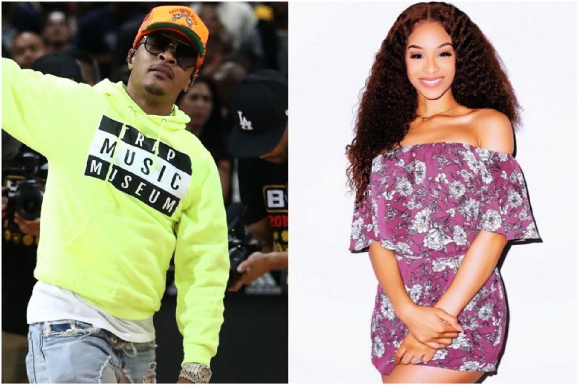 T.I,. rapper americano, é criticado por fazer teste de virgindade em filha, Dyjah Imani Harris (Foto: Reprodução)