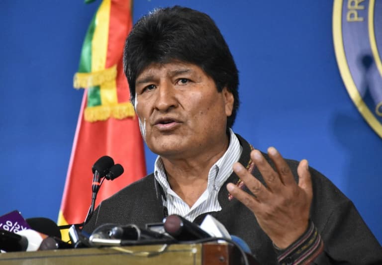 Globo noticiou a renúncia de Evo Morales