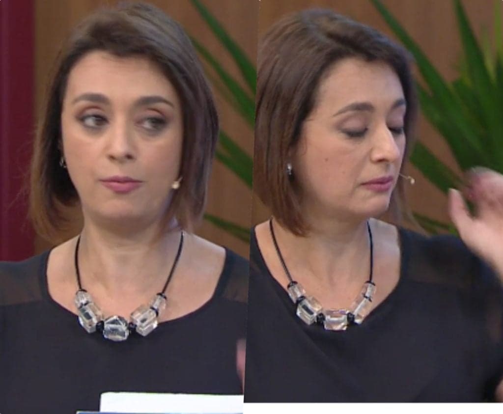 Catia Fonseca desmorona ao vivo na Band e público fica extremamente triste