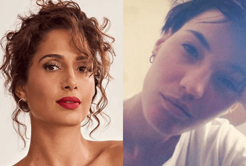 Camila Pitanga surge ao lado da namorada e foto íntima do casal viraliza