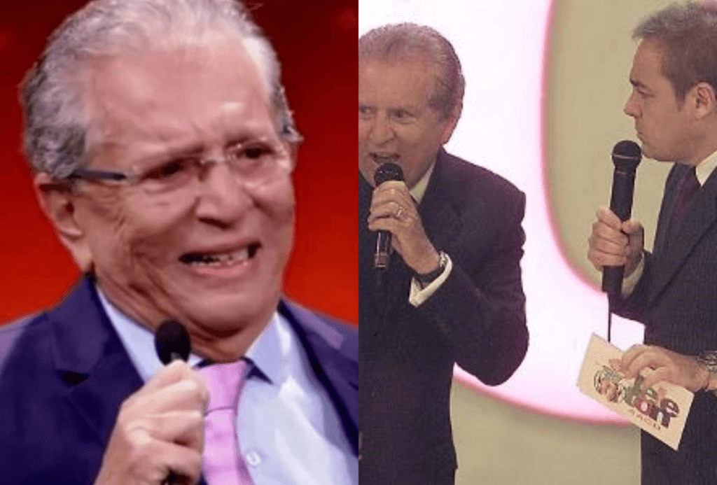 Carlos Alberto de Nóbrega vai aos prantos ao vivo e revela tristeza ao falar de Gugu: "Estou sofrendo muito"