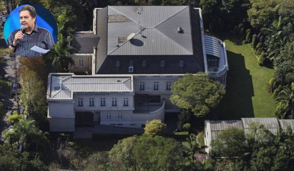 Pela primeira vez, Faustão abre as portas de sua mansão milionária e revela detalhes impressionantes