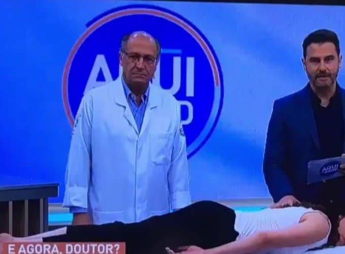 Geraldo Alckmin vira alvo de chacota ao voltar a exercer profissão e aparecer na TV