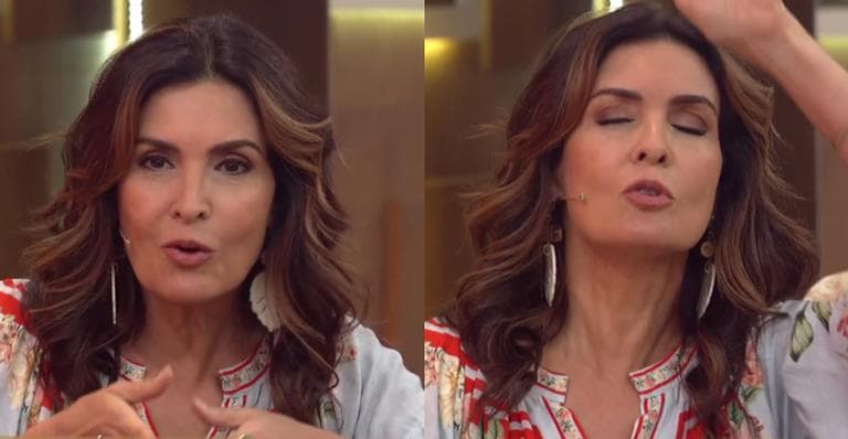 Fátima Bernardes conta o perengue que passou em avião imagem: reprodução)