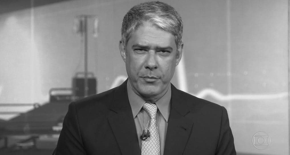 William Bonner desaparece repentinamente do Jornal Nacional