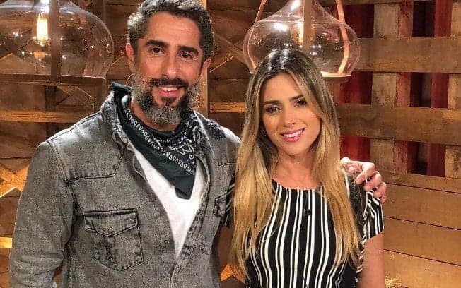 Marcos Mion, apresentador de A Fazenda, elogia Nadja Pessoa: 'Você merece'
