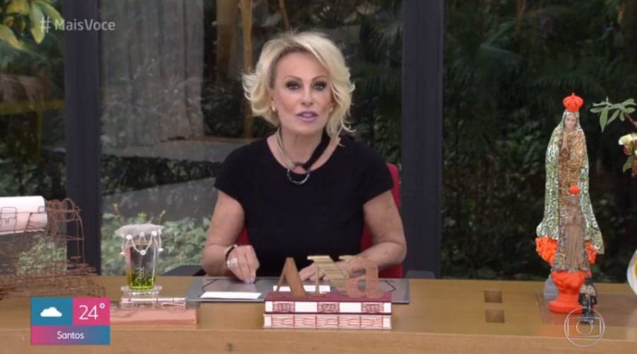 Ana Maria Braga surge em imagem ao lado da filha e público fica em extremo choque com a aparência da moça