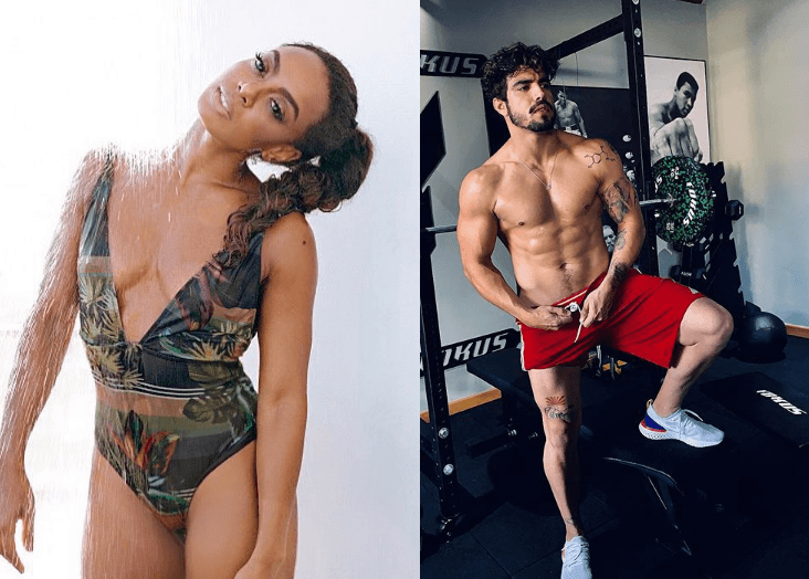 Dandara Mariana se esquiva de pergunta sobre romance com Caio Castro: 'Não falo sobre isso'