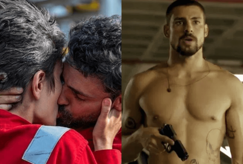 Cauã Reymond, casado, fica em apuros ao vivo no Faustão e diz como grava cenas de sexo completamente nu