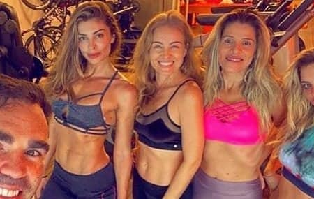 Grazi Massafera, Angélica, e Ingrid Guimarães treinam com o mesmo personal
