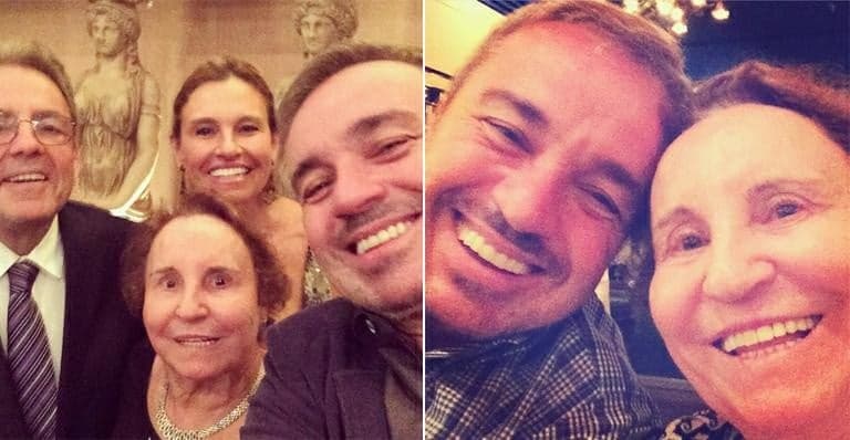 Família de Gugu Liberato desembarca nos EUA para acompanhar apresentador