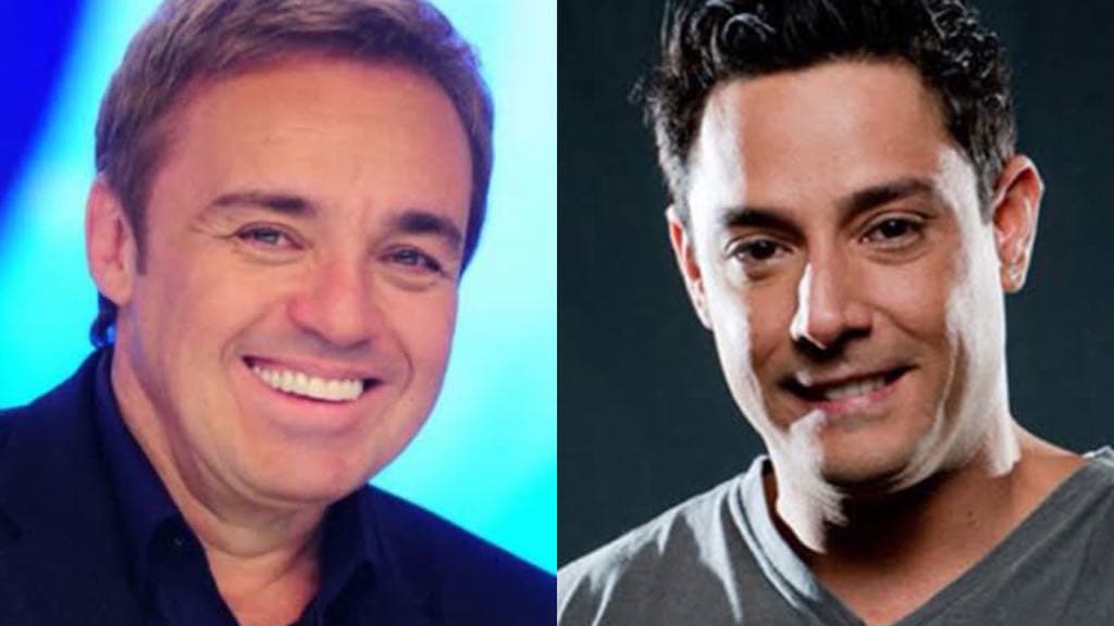 O cantor Vavá do Karametade revelou que era confundido como namorado do apresentador Gugu nos anos 90 (Montagem: TV Foco) O cantor Vavá do Karametade revelou que era confundido como namorado do apresentador Gugu nos anos 90 (Montagem: TV Foco)