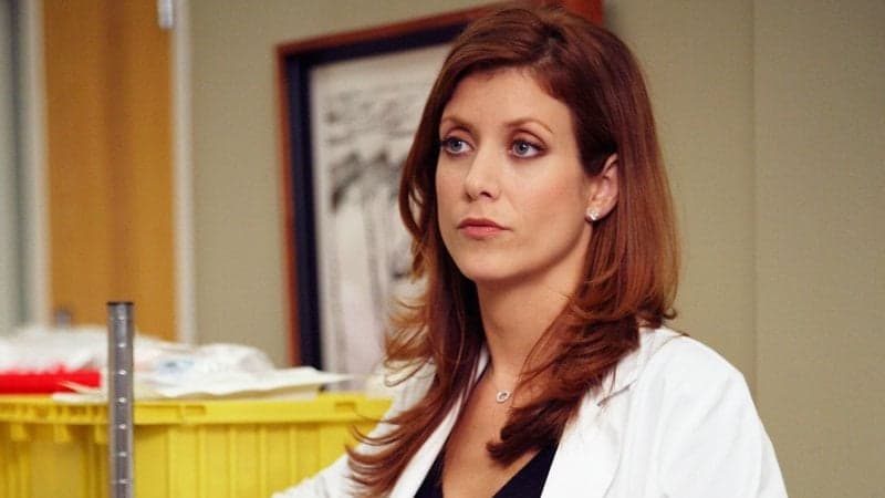 Kate Walsh em Grey's Anatomy (Foto: Reprodução) Kate Walsh em Grey's Anatomy (Foto: Reprodução)
