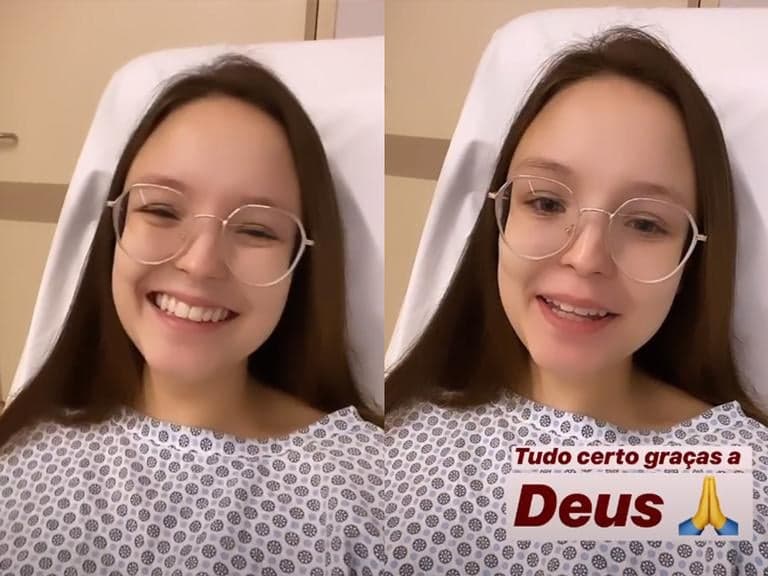Larissa Manoela já está em clima de despedida do SBT