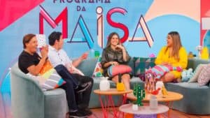 Maisa para o programa para fazer Xixi e leva os convidados as gargalhadas (Imagem: Imagem: Beatriz Nadler) Maisa para o programa para fazer Xixi e leva os convidados as gargalhadas (Imagem: Imagem: Beatriz Nadler)