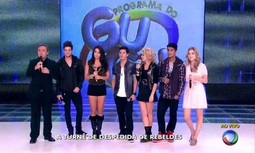 Rebeldes brasileiros ignoram morte de Gugu, que os lançou para todo o Brasil como cantores
