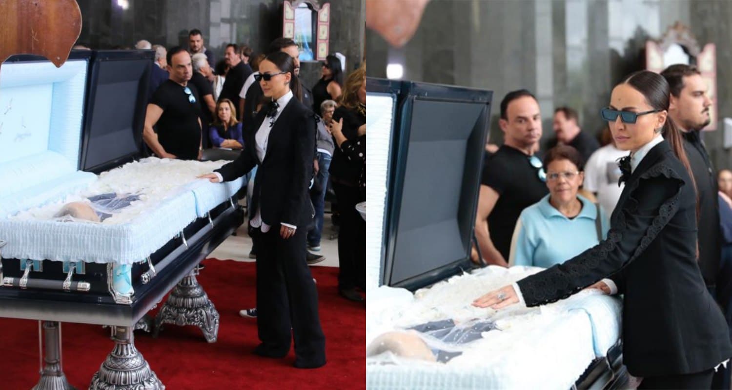 Sabrina Sato foi alvo de críticas durante velório de Gugu Liberato. Foto: Reprodução