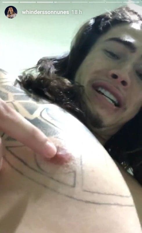 Humorista mostrou vídeo de parte íntima excitada (Foto: Reprodução/ Instagram) Humorista mostrou vídeo de parte íntima excitada (Foto: Reprodução/ Instagram)