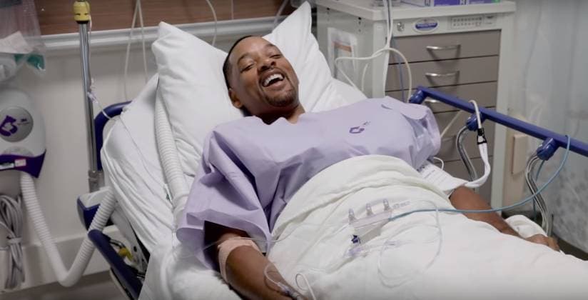 Em cama de hospital, Will Smith entra em estado de desespero após descobrir câncer (Foto: Reprodução) Em cama de hospital, Will Smith entra em estado de desespero após descobrir câncer (Foto: Reprodução)