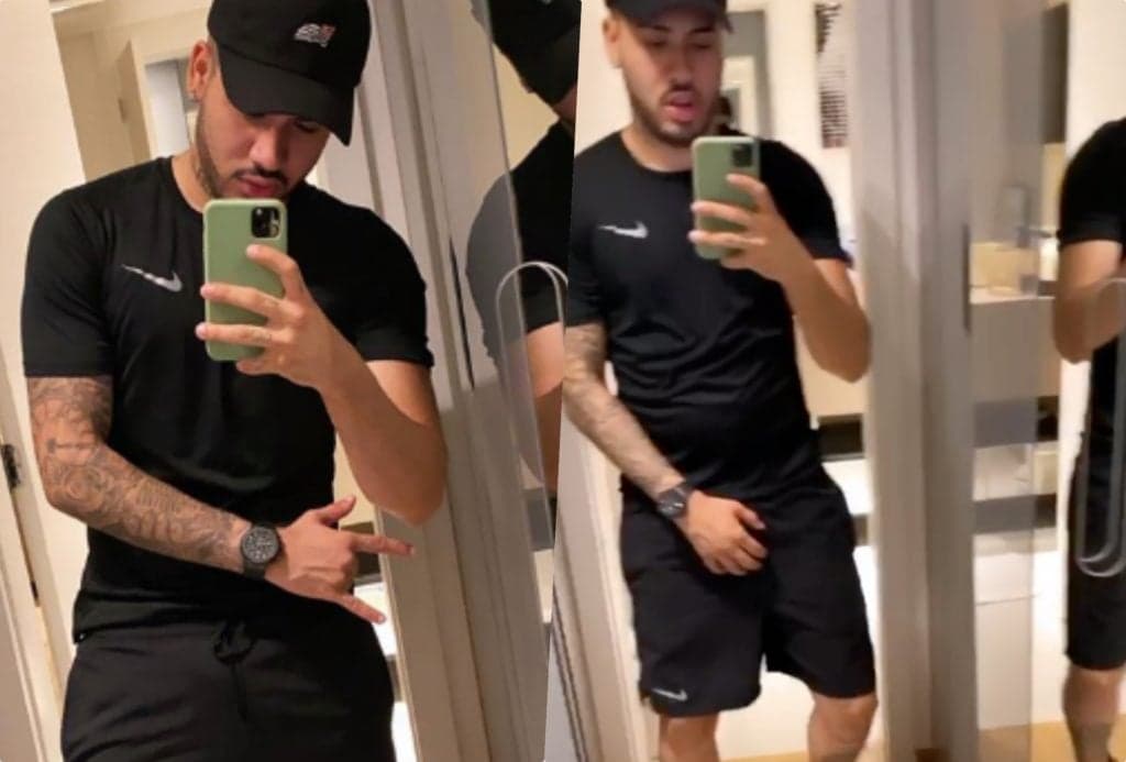 Kevinho não teve pudor e mostrou que está com tudo nas redes sociais (Foto reprodução Instagram Kevinho não teve pudor e mostrou que está com tudo nas redes sociais (Foto reprodução Instagram