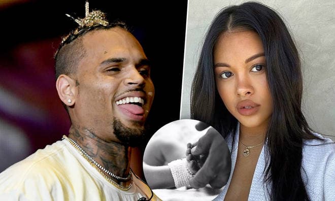 Chris Brown divulga primeira foto de seu segundo filho e revela nome do herdeiro ao público