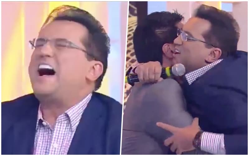 Geraldo Luís ganha item raríssimo de presente de César Filho e fica em êxtase: "Eu não acredito"