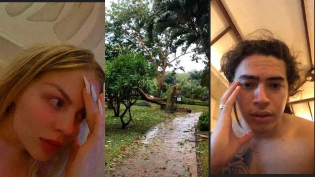 Whindersson Nunes e Luiza Sonza ficam em zona de risco de ciclone
