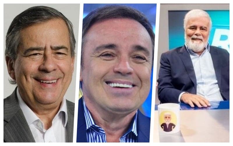 Record reúne artistas e faz homenagem para Gugu Liberato, Paulo Henrique Amorim e Wagner Montes: "Saudade"