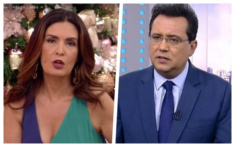 Fátima Bernardes é comparada com Geraldo Luís